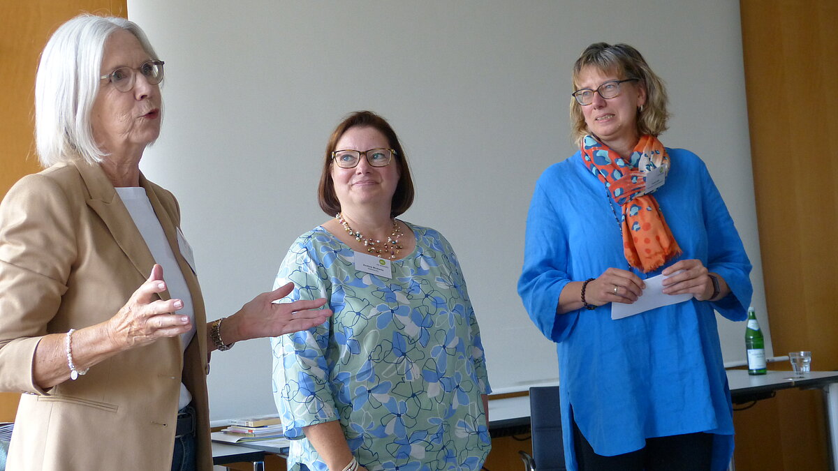 Christine Kranz, Andrea Minkwitz und Carola Güth im Gespräch über zukunftsfähige KÖBs Attraktive Veranstaltungsformate für moderne Büchereien