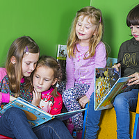 Aktionen zur Leseförderung für Kinder